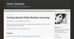 Desktop Screenshot of dybskiy.com